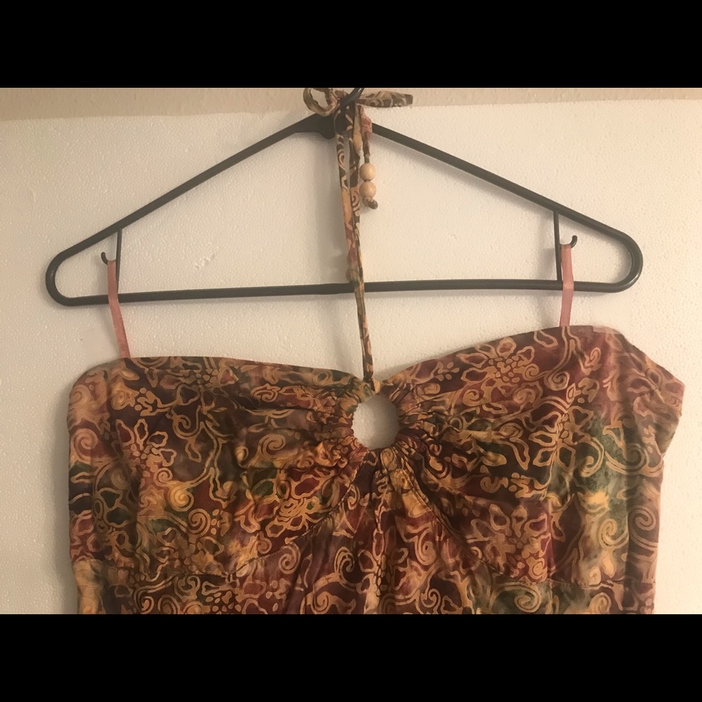 Santiki Funky mini halter dress 🍃🍂